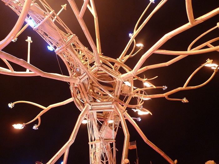 Image from Ann Larie Valentine of flaming Neurons