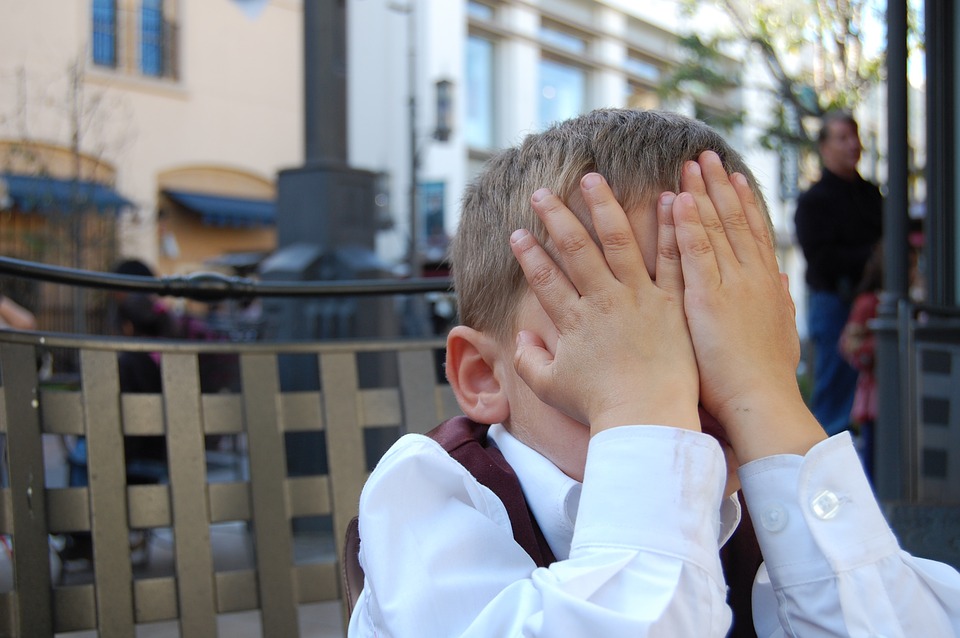 Boy Facepalm Child Youth Exasperated Tired