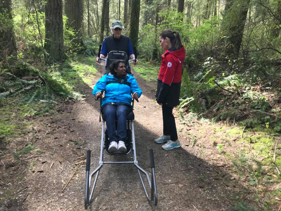 Trail Rider in action at the Wally Ross Trail!