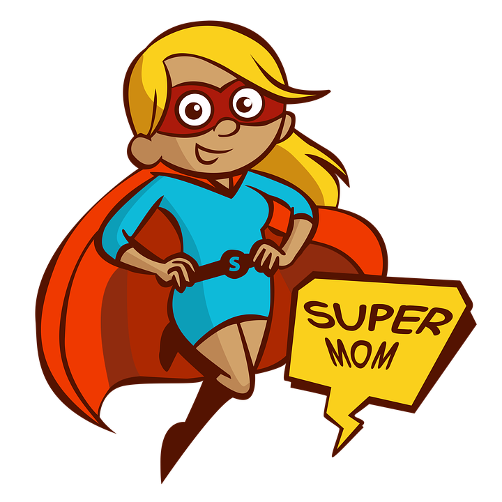 Mom Vector Figure Super Mom Png Girl Woman