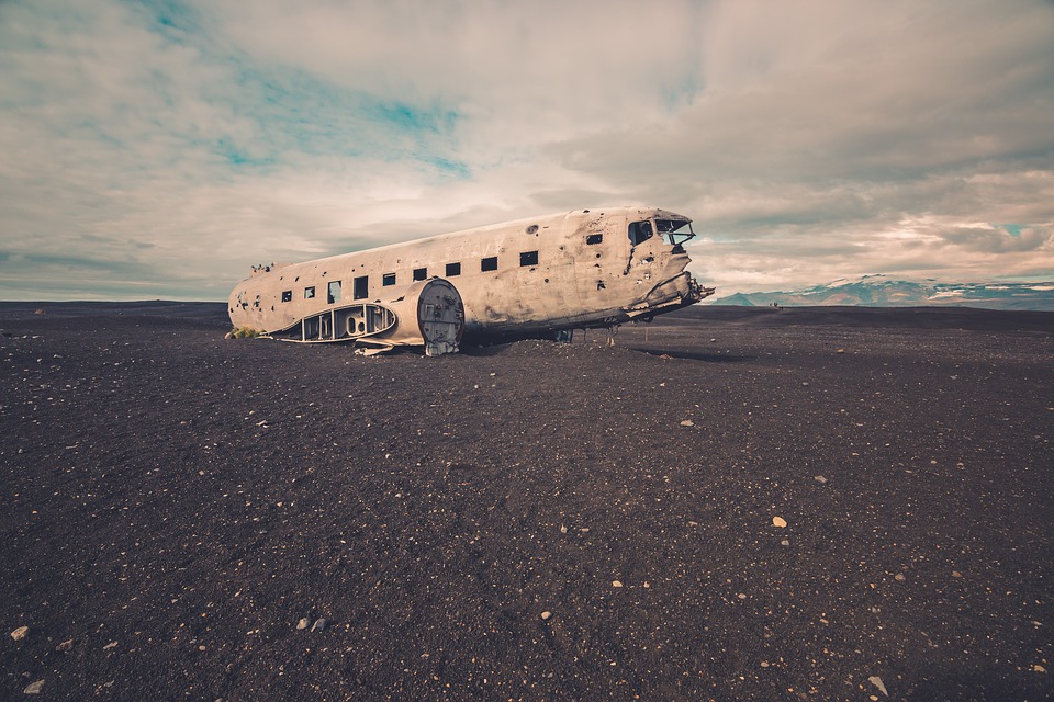 Abandoned Airplane Wreck Wreckage Crashed Crash