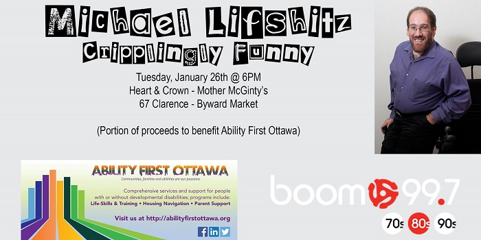 Michael Lifshitz – Cripplingly Funny Jan 26 2017