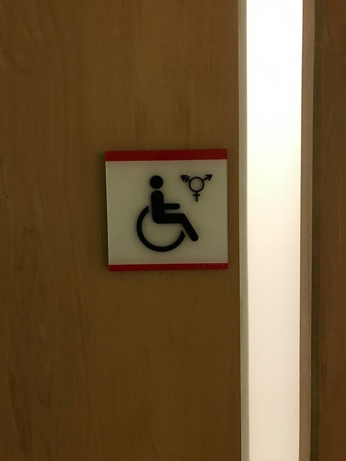 Non-Binary and Transgender washroom at York University