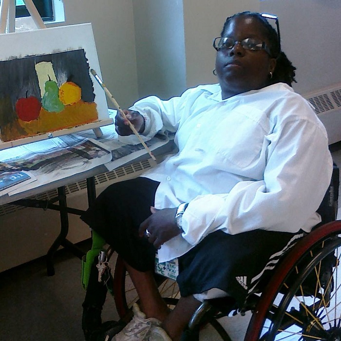 Sally Thomas Painting
