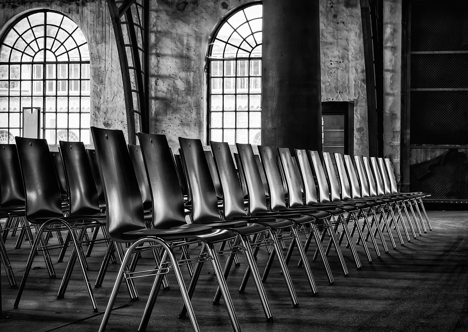 Chairs Series Sit Row Hall Event Seat