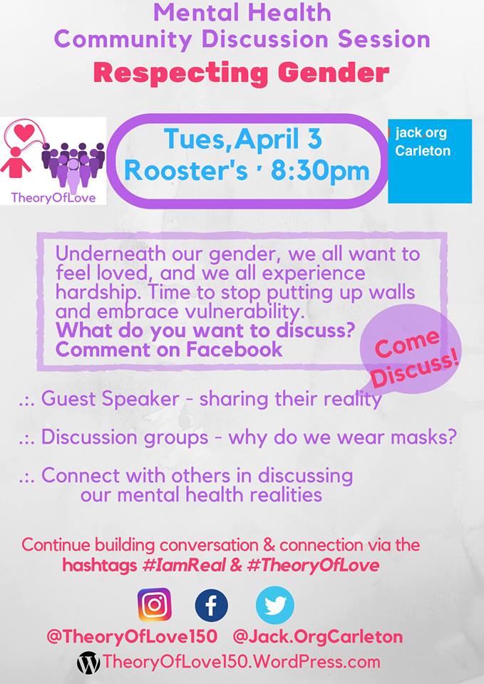 Respecting Gender: Mental Health Community Discussion Session Banner Image