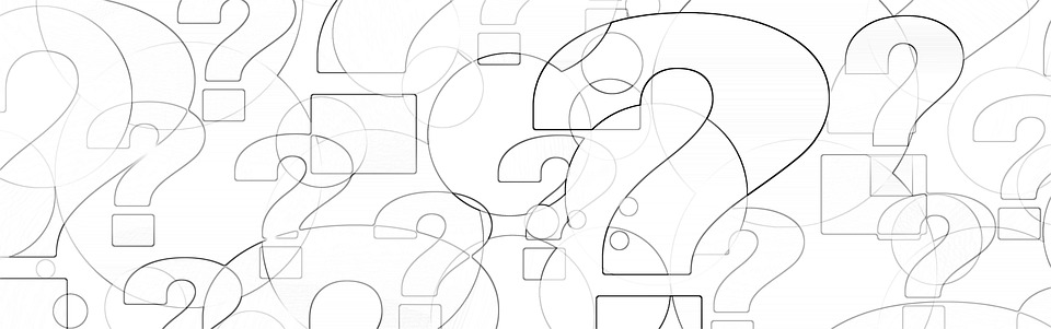 Banner Header Question Mark Question Problem Many